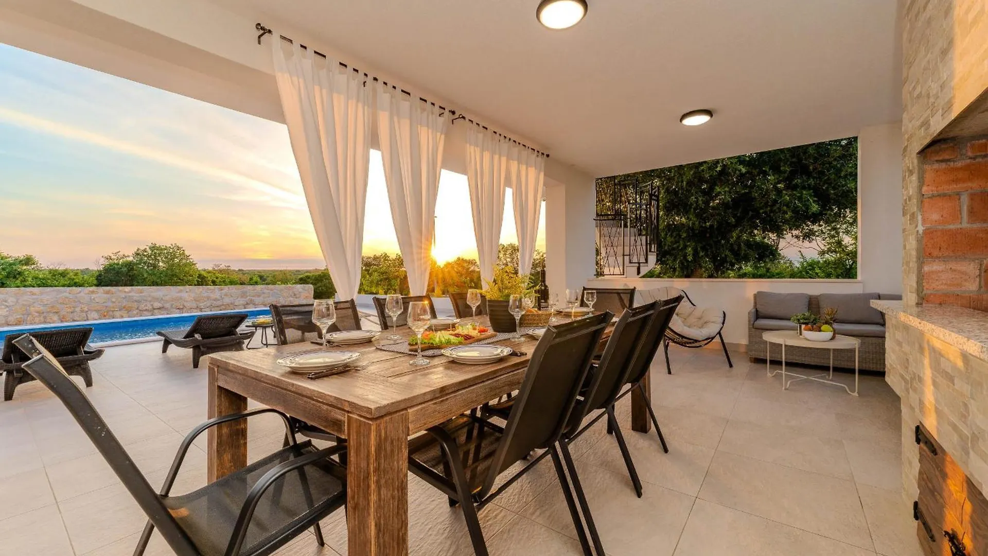 Villa Sunset Grusi Zadarvillas Brisevo